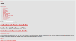 Desktop Screenshot of nudexf.com